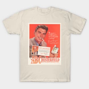 Ronald Reagan Iconic Smoking Larger Image T-Shirt